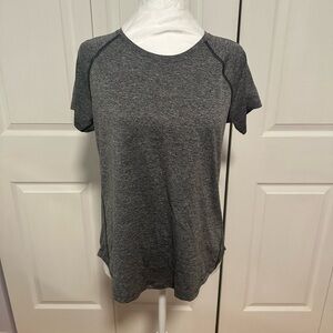 Tek Gear Gray Fitted Short Sleeve T-Shirt